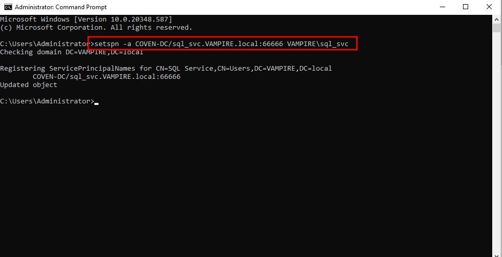 setspnsql