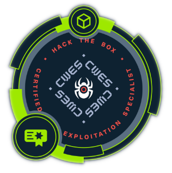 Hack The Box CWES badge
